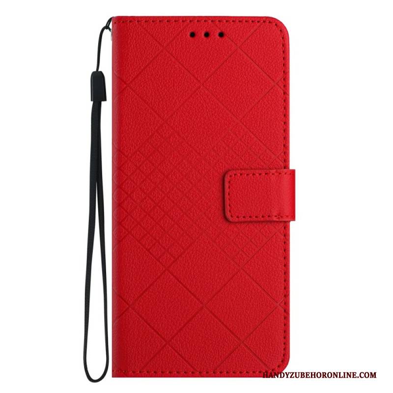 Lederhüllen Xiaomi 15 Ultra Rautenmuster