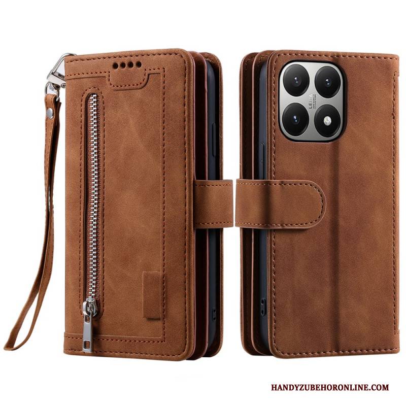 Lederhüllen Xiaomi 15t Geldbörse Mit 9 Kartenfächern