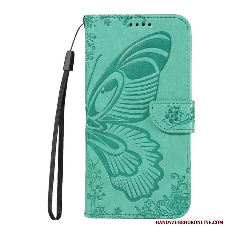 Lederhüllen Xiaomi 15t Handyhülle Grafischer Schmetterling