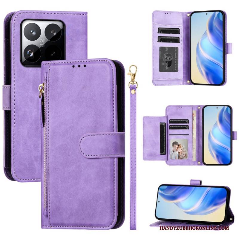 Lederhüllen Xiaomi 15t Komplette Geldbörse