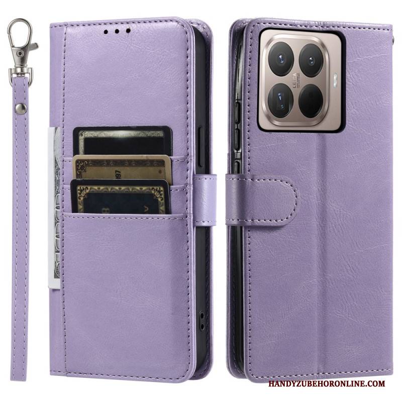 Lederhüllen Xiaomi 15t Pro 6 Kartenfächer Und Lanyard