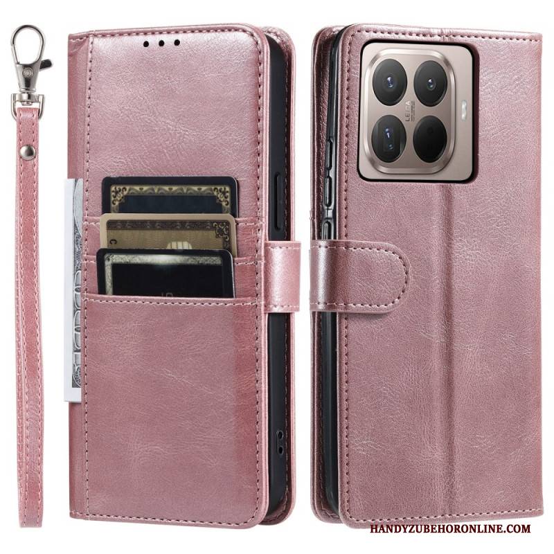 Lederhüllen Xiaomi 15t Pro 6 Kartenfächer Und Lanyard