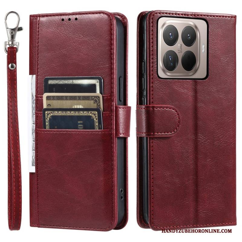 Lederhüllen Xiaomi 15t Pro 6 Kartenfächer Und Lanyard