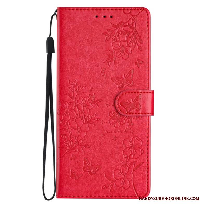 Lederhüllen Xiaomi 15t Pro Handyhülle Blumenmuster