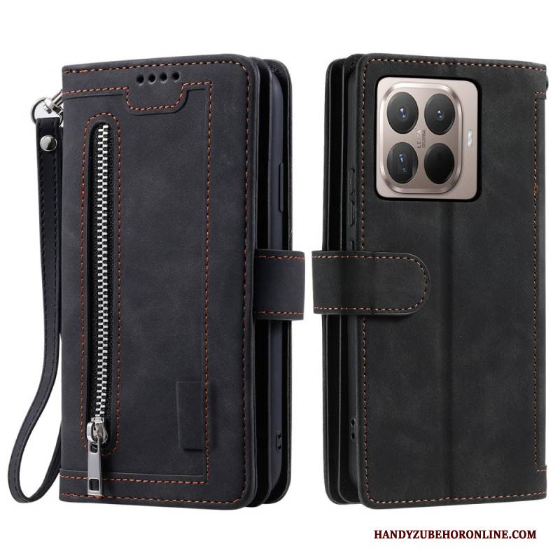 Lederhüllen Xiaomi 15t Pro Handyhülle Geldbörse Mit 9 Kartenfächern