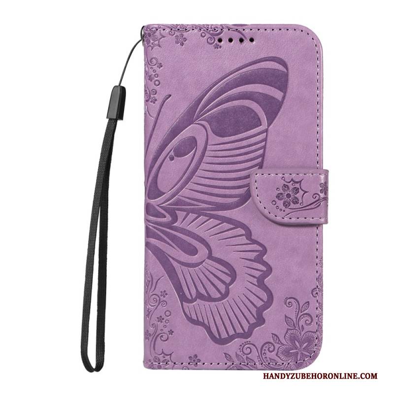 Lederhüllen Xiaomi 15t Pro Handyhülle Grafischer Schmetterling