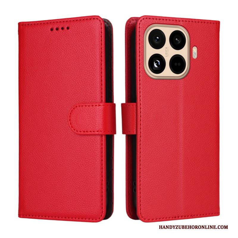 Lederhüllen Xiaomi 15t Pro Handyhülle Rfid-geldbörse In Lederoptik