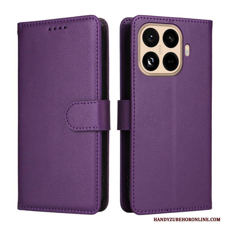 Lederhüllen Xiaomi 15t Pro Handyhülle Rfid-geldbörse In Lederoptik