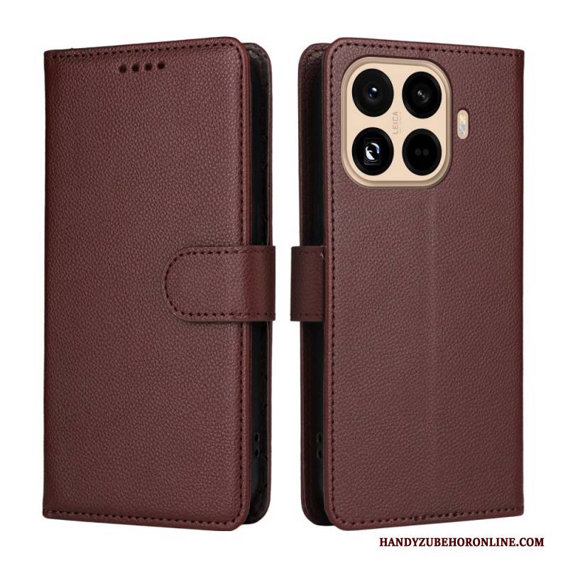 Lederhüllen Xiaomi 15t Pro Handyhülle Rfid-geldbörse In Lederoptik