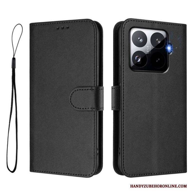 Lederhüllen Xiaomi 15t Pro Rfid-schutz In Lederoptik