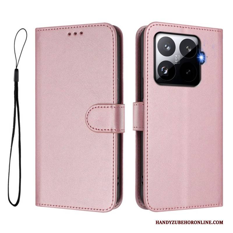 Lederhüllen Xiaomi 15t Pro Rfid-schutz In Lederoptik