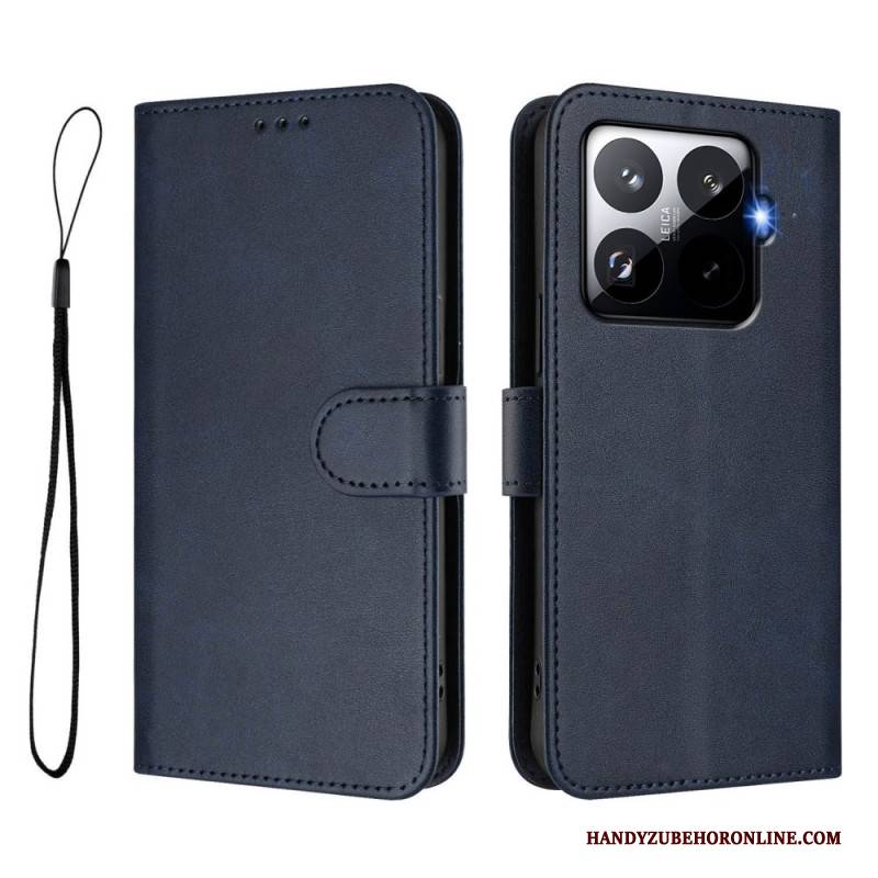 Lederhüllen Xiaomi 15t Pro Rfid-schutz In Lederoptik