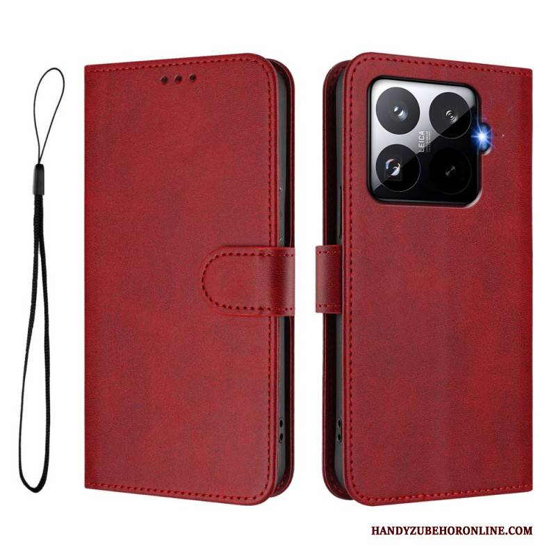 Lederhüllen Xiaomi 15t Pro Rfid-schutz In Lederoptik