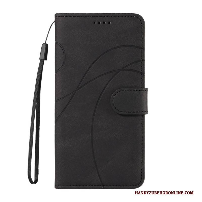 Lederhüllen Xiaomi 15t Pro Wellenmuster