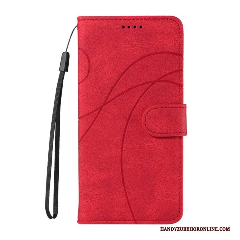 Lederhüllen Xiaomi 15t Pro Wellenmuster