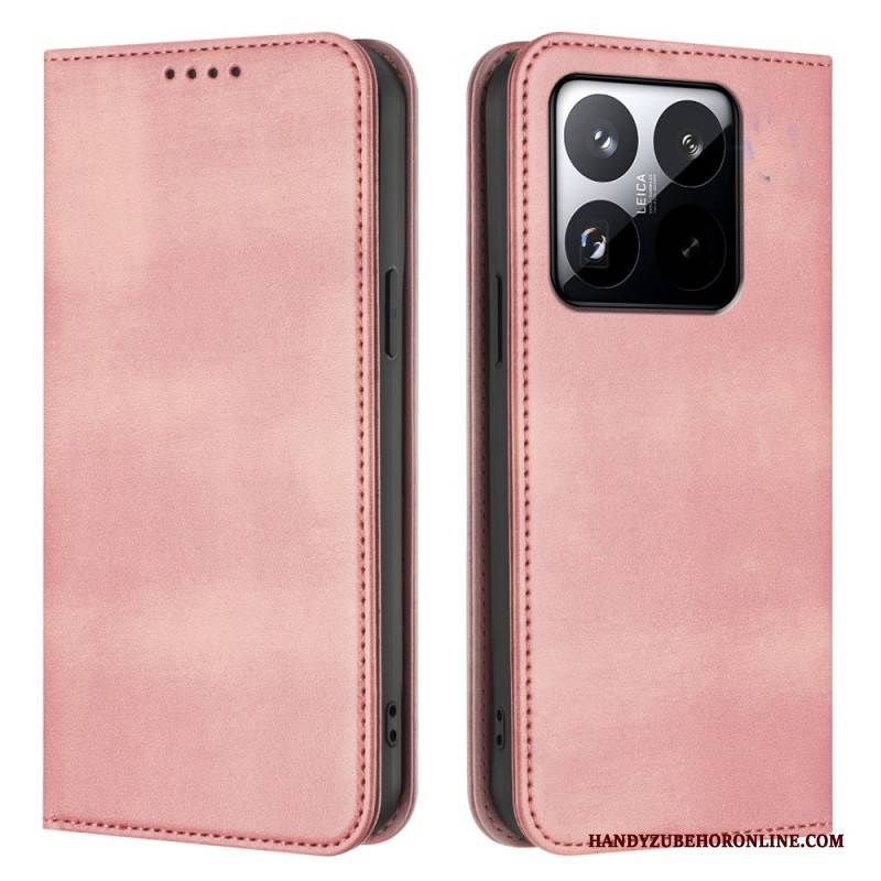 Lederhüllen Xiaomi 15t Vintage-geldbörse