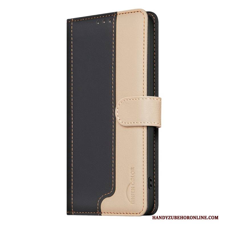 Lederhüllen Xiaomi 15t Zweifarbig (binfen Color)