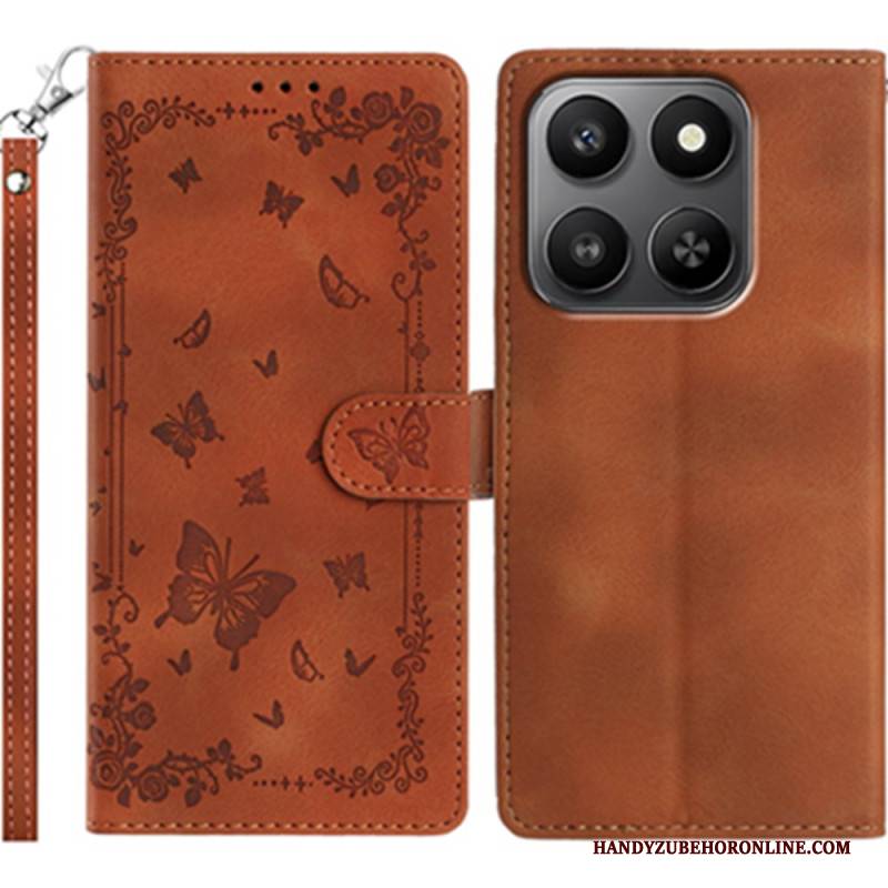 Lederhüllen Xiaomi 17 Blumengarten