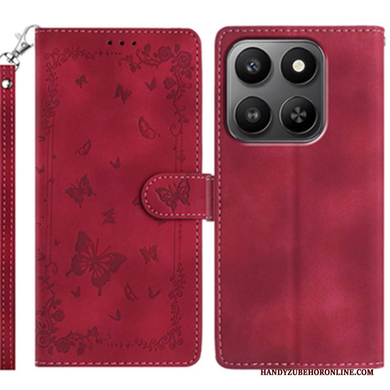 Lederhüllen Xiaomi 17 Blumengarten