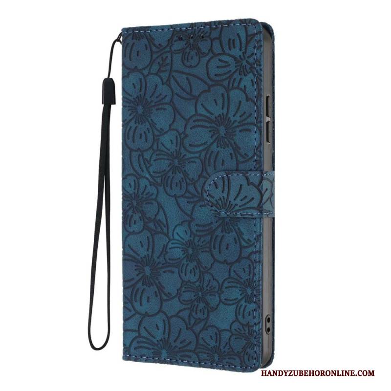 Lederhüllen Xiaomi 17 Blumenmuster