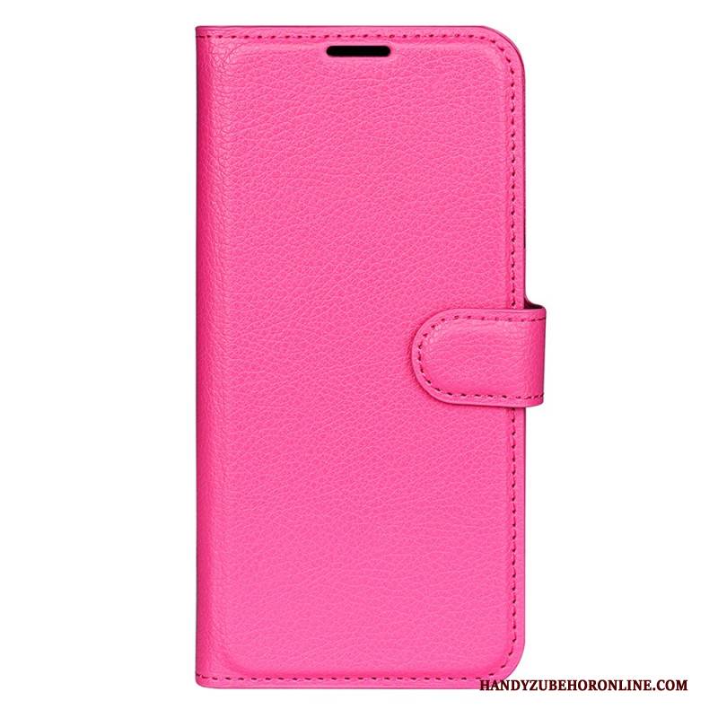 Lederhüllen Xiaomi 17 Handyhülle Klassisches Litschi-kunstleder