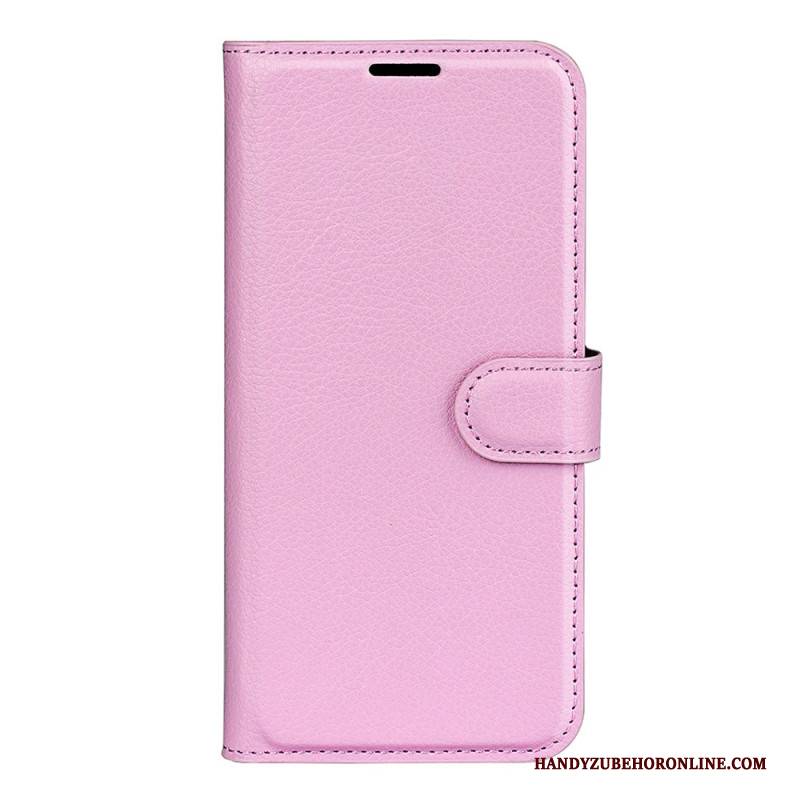 Lederhüllen Xiaomi 17 Handyhülle Klassisches Litschi-kunstleder