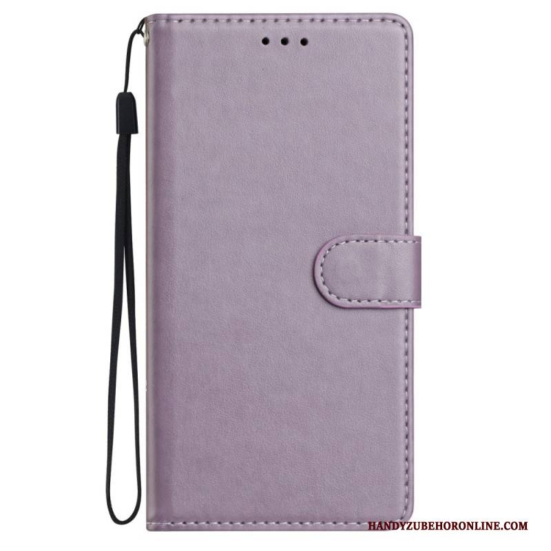 Lederhüllen Xiaomi 17 Handyhülle Schlichtes Kunstleder