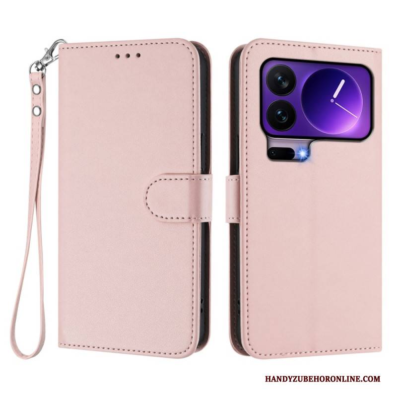 Lederhüllen Xiaomi 17 Pro Glattlederoptik