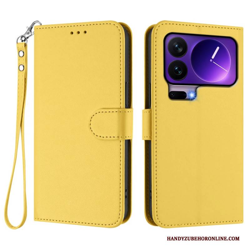 Lederhüllen Xiaomi 17 Pro Glattlederoptik