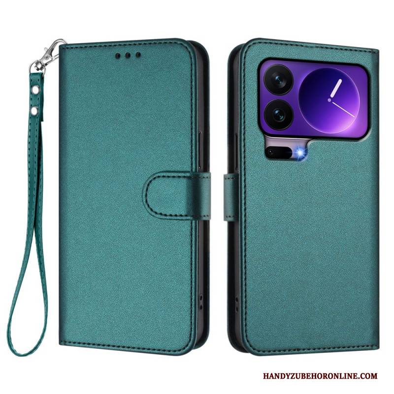 Lederhüllen Xiaomi 17 Pro Glattlederoptik