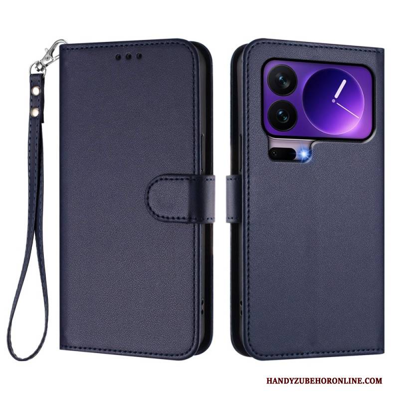 Lederhüllen Xiaomi 17 Pro Glattlederoptik