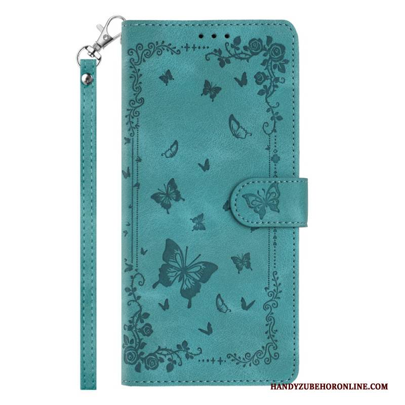 Lederhüllen Xiaomi 17 Pro Handyhülle Blumengarten