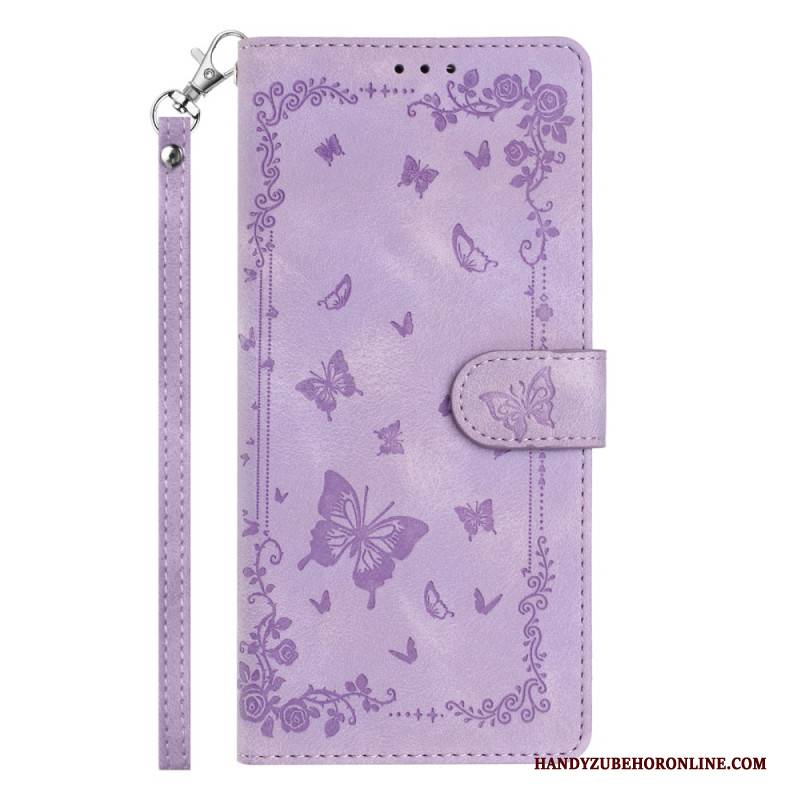 Lederhüllen Xiaomi 17 Pro Handyhülle Blumengarten