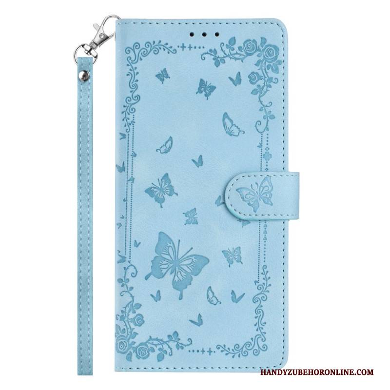 Lederhüllen Xiaomi 17 Pro Handyhülle Blumengarten