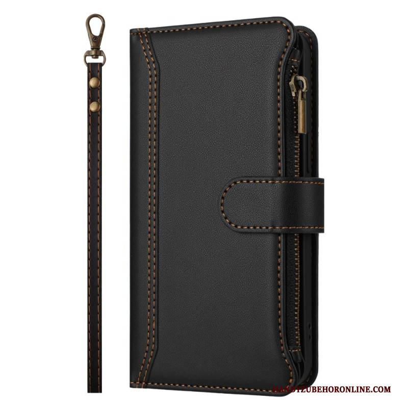 Lederhüllen Xiaomi 17 Pro Handyhülle Geldbörse Mit 9 Kartenfächern