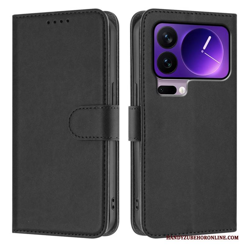 Lederhüllen Xiaomi 17 Pro Handyhülle Verstellbarer Ständer