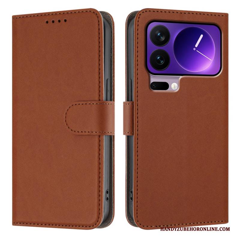 Lederhüllen Xiaomi 17 Pro Handyhülle Verstellbarer Ständer