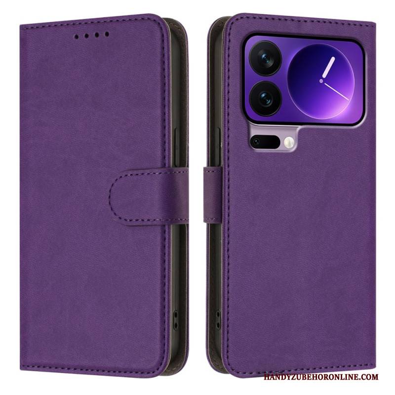 Lederhüllen Xiaomi 17 Pro Handyhülle Verstellbarer Ständer