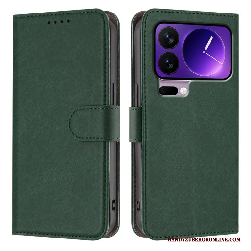 Lederhüllen Xiaomi 17 Pro Handyhülle Verstellbarer Ständer