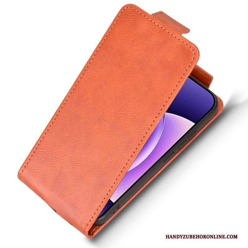 Lederhüllen Xiaomi 17 Pro Handyhülle Vertikale Klappe