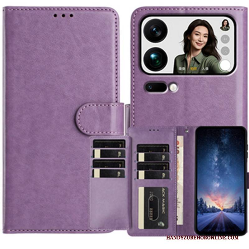 Lederhüllen Xiaomi 17 Pro Max 8 Kartenhalter