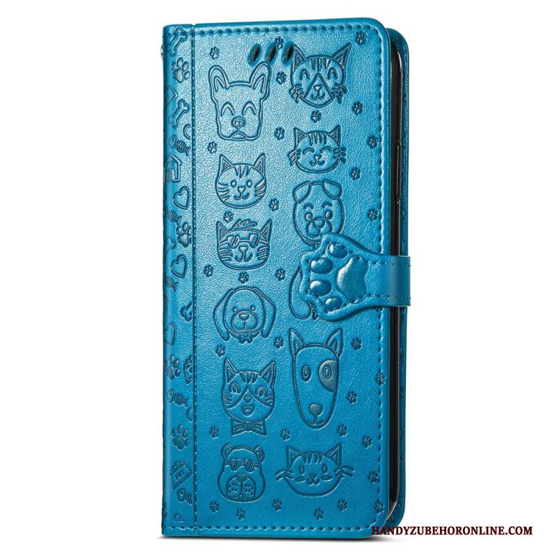 Lederhüllen Xiaomi 17 Pro Max Animierte Tiere