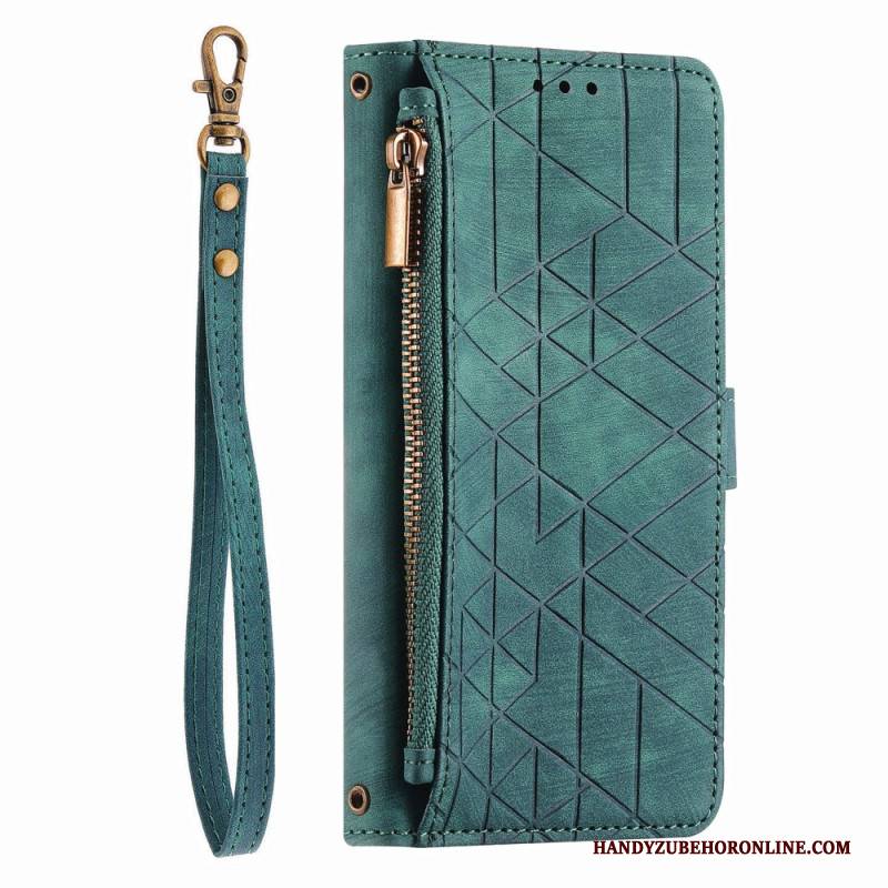 Lederhüllen Xiaomi 17 Pro Max Geometrisches Design