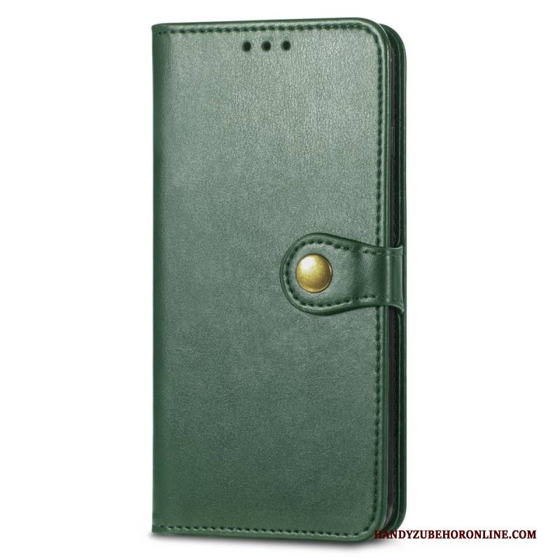 Lederhüllen Xiaomi 17 Pro Max Goldener Verschluss