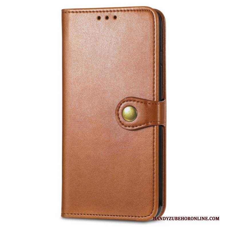 Lederhüllen Xiaomi 17 Pro Max Goldener Verschluss