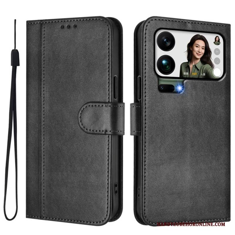 Lederhüllen Xiaomi 17 Pro Max Handyhülle Retro