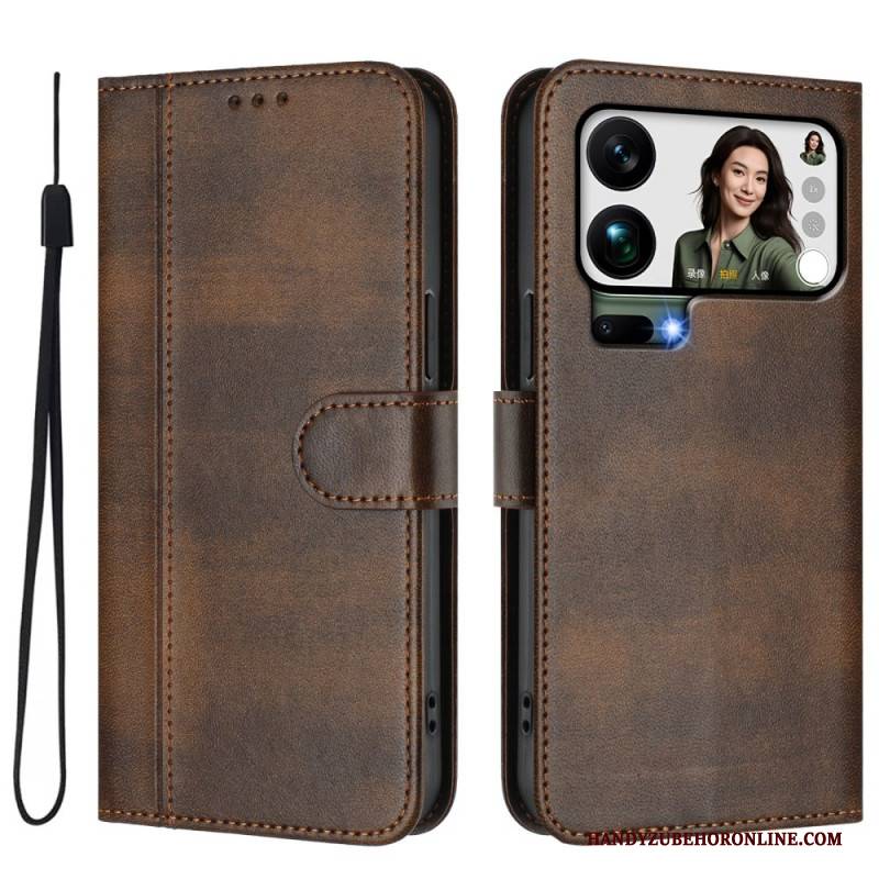 Lederhüllen Xiaomi 17 Pro Max Handyhülle Retro