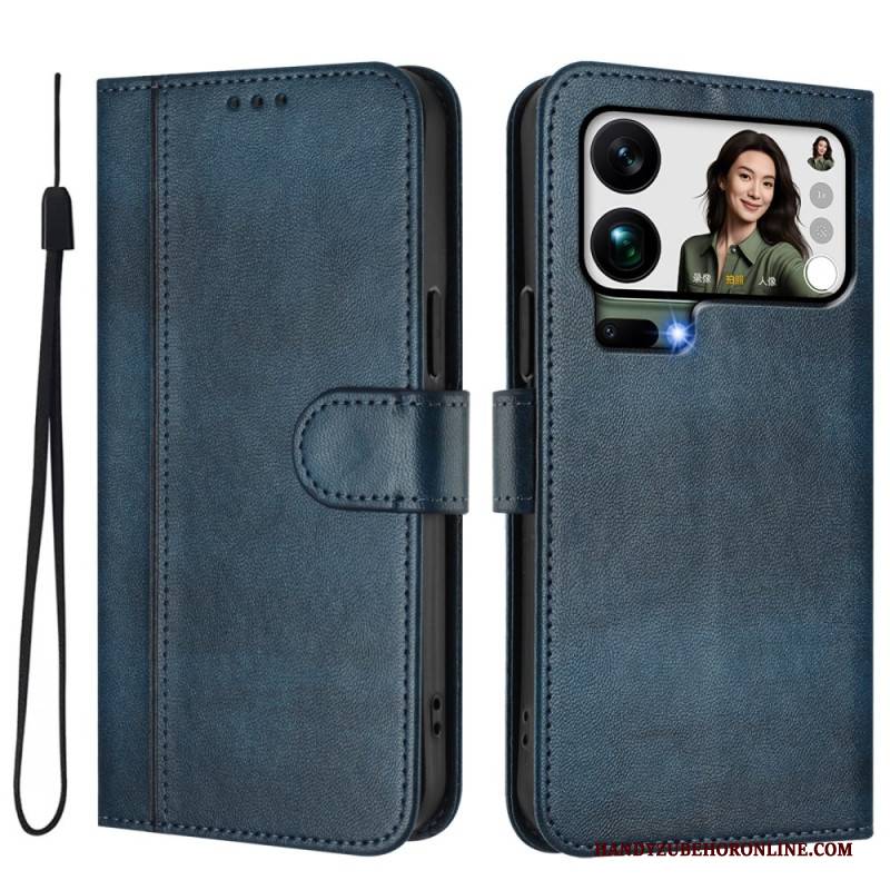 Lederhüllen Xiaomi 17 Pro Max Handyhülle Retro