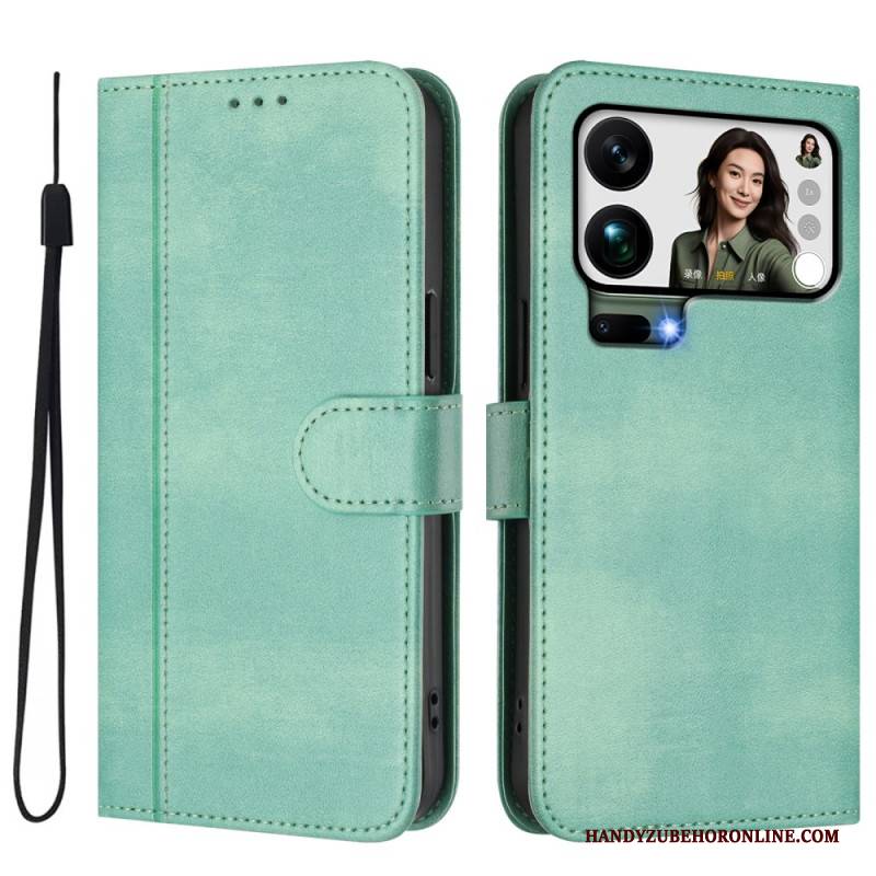 Lederhüllen Xiaomi 17 Pro Max Handyhülle Retro