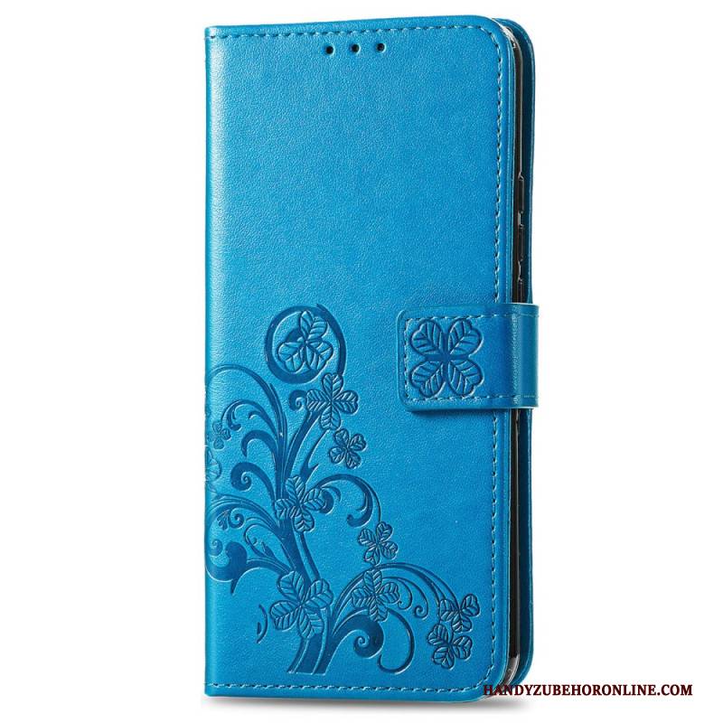 Lederhüllen Xiaomi 17 Pro Max Handyhülle Vierblättriges Kleeblatt